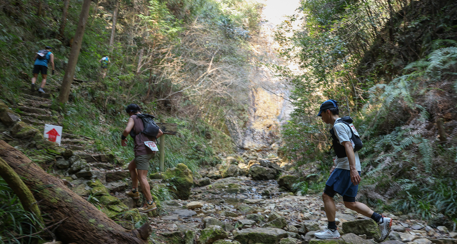 新城トレイル32K&ダブル64K